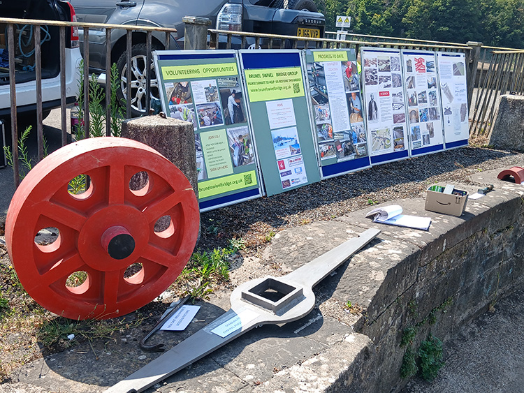 visitor display